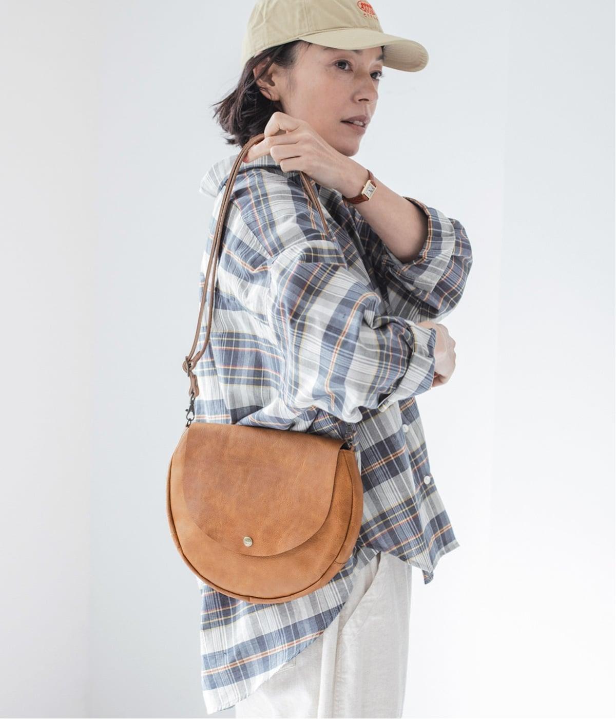 fuwari　ポシェット(キャメル-F)