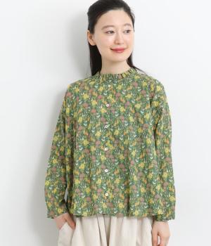 ブルーミンググローブブラウス(グリーン-F)