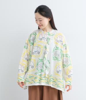 コットンボイルザワークラウトブラウス