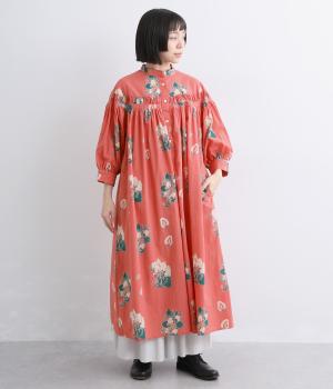 コットンボイルストロベリーワンピース