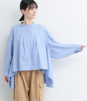バルーンスリーブフレアブラウス