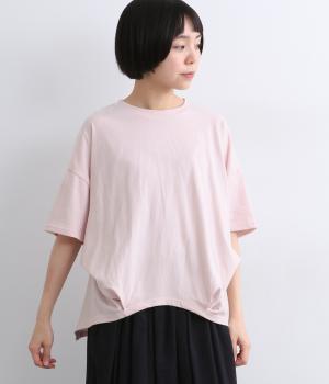 ヘムタックプルオーバーT(ピンク-M)