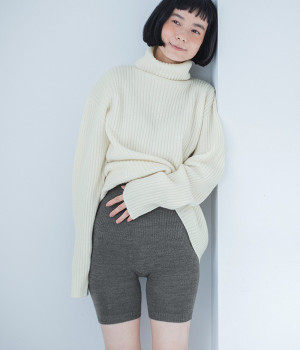 はらぱんショートタイプ(ダークグレー-ONESIZE)