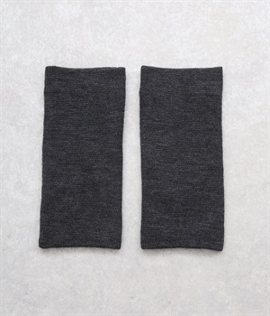 レッグウォーマー薄手ショート丈(チャコール-ONESIZE)