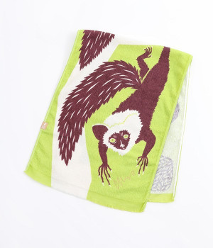 タオルてぬぐい(掴まるアイアイ姉妹-ONESIZE)