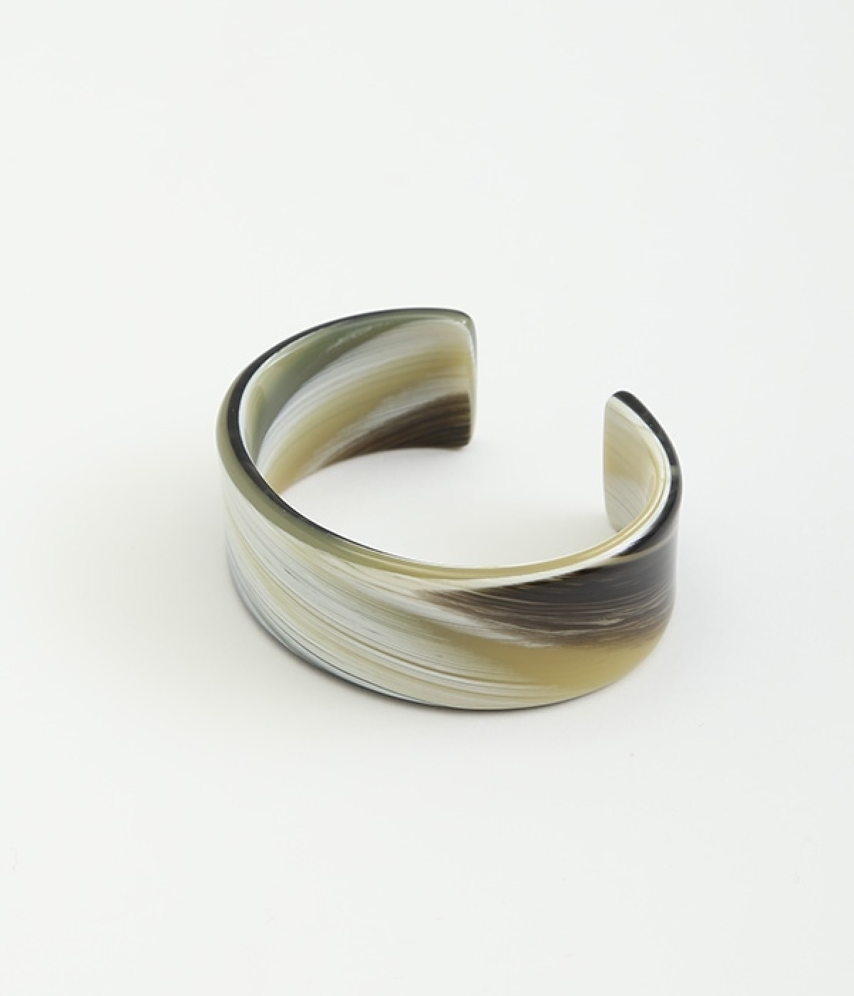 バングル　FLAT(イエローホーン-ONESIZE)