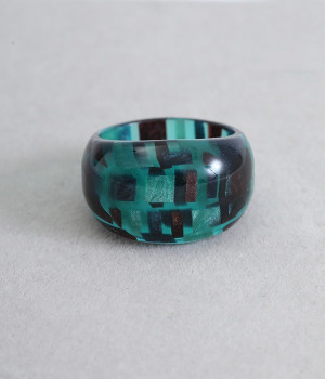 ラウンドリング　クラシックカラー(ブルーミックス-15)