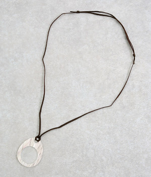 ペンダントルーペ　エッグ(ホワイト-ONESIZE)