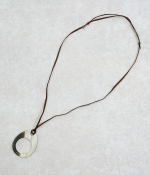 ペンダントルーペ　エッグ(イエローホーン-ONESIZE)