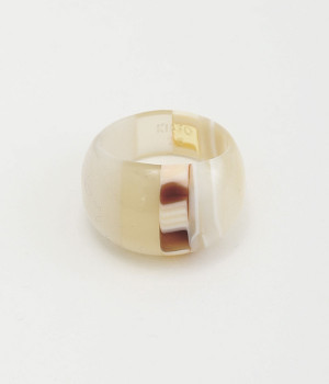 ラウンドリング　24AWカラー(キャラメルクリーム-15)