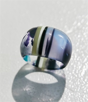 ラウンドリング　25SSカラー(ブルー-15)