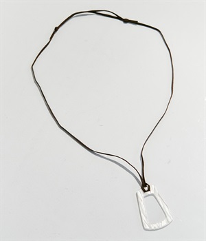 ペンダントルーペ　台形型(クリアホワイト-ONESIZE)