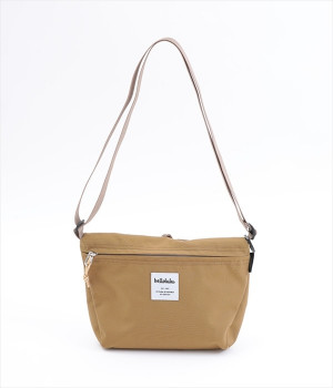 CANA　撥水加工コンパクトユーティリティショルダーバッグ(ウッドブラウン-ONESIZE)