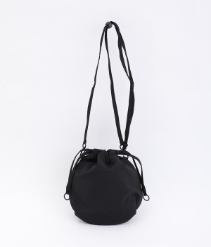 NOLLY　2wayオーバルスリングバッグ　M(ブラック-ONESIZE)