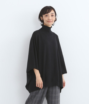 ハイガーゼニット ボトルネックケープ