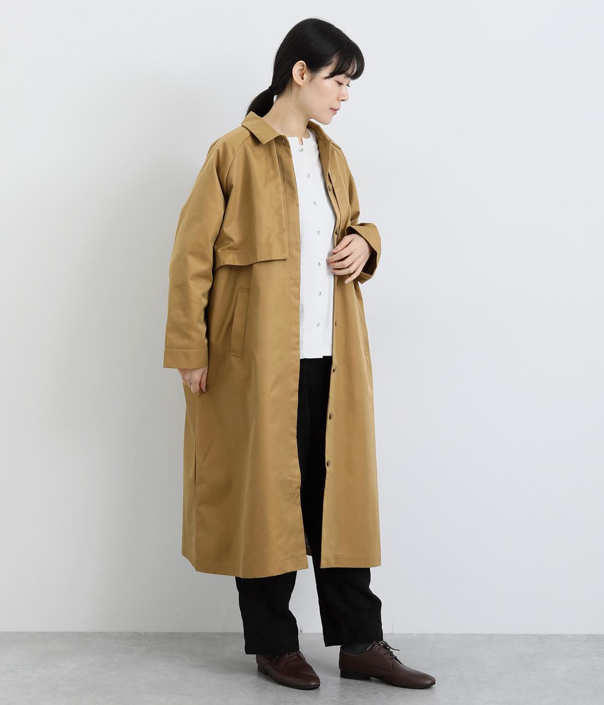 イリデッセンスギャバジントレンチコート(クミン-F)