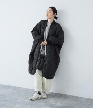 キルティングリバーシブルドルマンコート