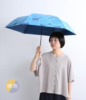 和柄晴雨兼用傘　3段折傘