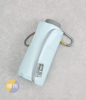 晴雨兼用傘　コンパクトミニ　50cm(レイクブルー-ONESIZE)