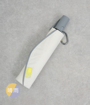 晴雨兼用　自動開閉傘　55cm(コットンホワイト-ONESIZE)