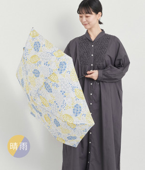 MOOMIN　雨晴兼用　折りたたみ傘(リトルミイ／収穫-ONESIZE)