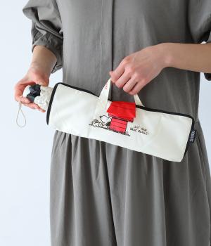 ピーナッツ　マイクロファイバー　吸水ケース(スヌーピー/ドッグハウス-F)