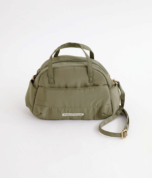 ナイロンボンディング　2WAYショルダーバッグ(グレー-ONESIZE)