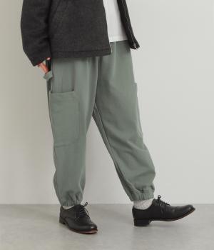 度詰めミニ裏毛　ペインターパンツ