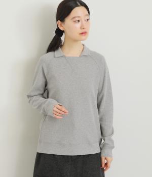 サーフニット　スキッパープルオーバー(グレー-F)