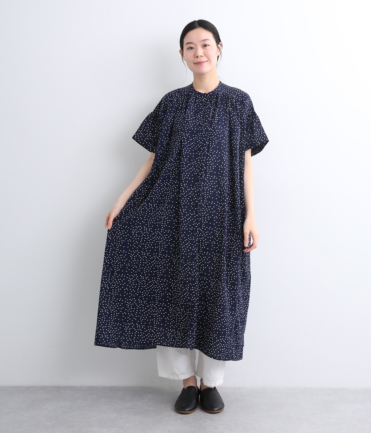 ランダムポリ ドット柄ワンピース｜TANG（タング）の商品詳細