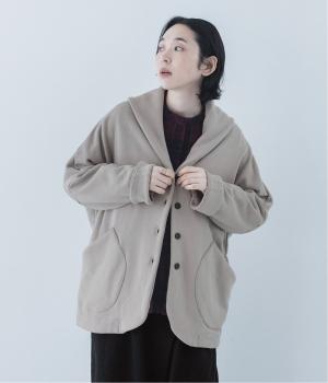 裏毛ショールカラーカーディガン（グレージュ・F）