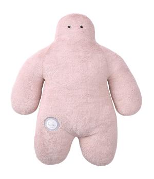 【フニオ】抱き枕　Lサイズ（全長75cm）　ふわふわ 人型クッション（ピンク・L）