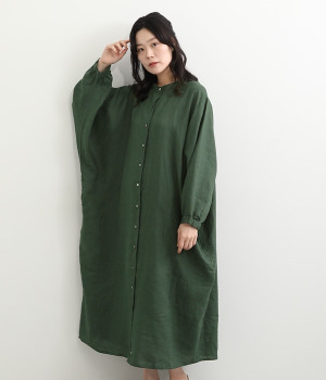 別注｜14番手　ももんがワンピース(グリーン-ONESIZE)