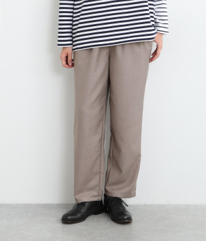 テーパードパンツ(グレージュ-ONESIZE)