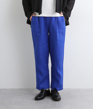 ウエストタックパンツ(ロイヤルブルー-ONESIZE)