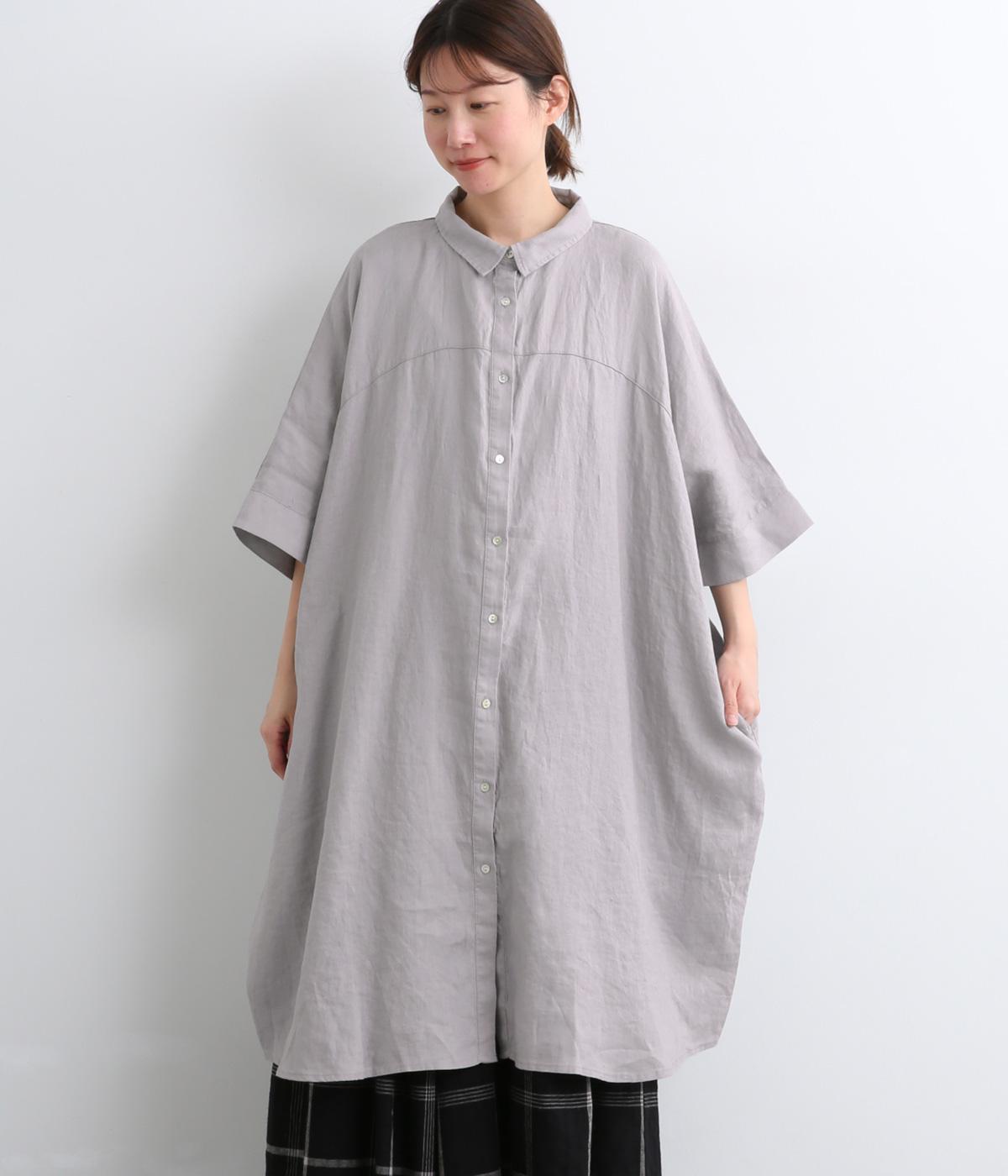 シャツ風チュニック