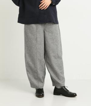 ウールツイードバルーンパンツ