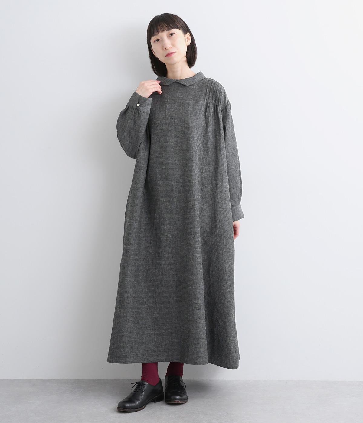 コットンリネンダブルガーゼ2wayワンピース｜08Mab（ゼロハチマブ）の