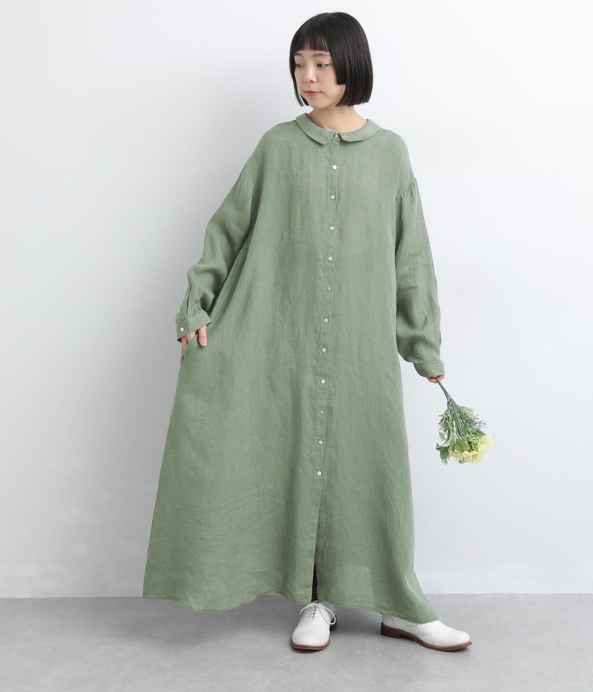 リネンシャンブレー2wayワンピース