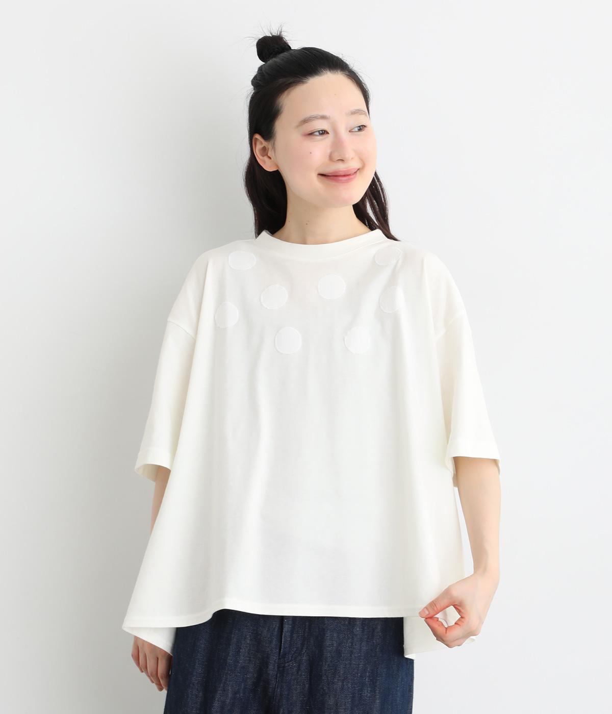 コットン天竺プルオーバー(オフホワイト-F)