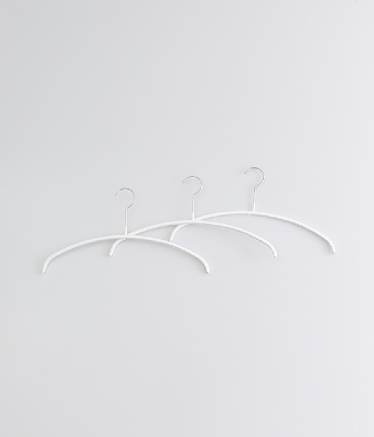 エコノミック36　滑り落ちない人体ハンガー(10本セット)(ホワイト-ONESIZE)