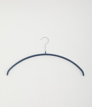 ミヤビエコノミック40　滑り落ちないハンガー10本セット(グリッターダークブルー-ONESIZE)