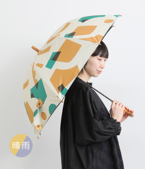 All weather　晴雨兼用　day dream　長傘　55cm(グリーン-ONESIZE)