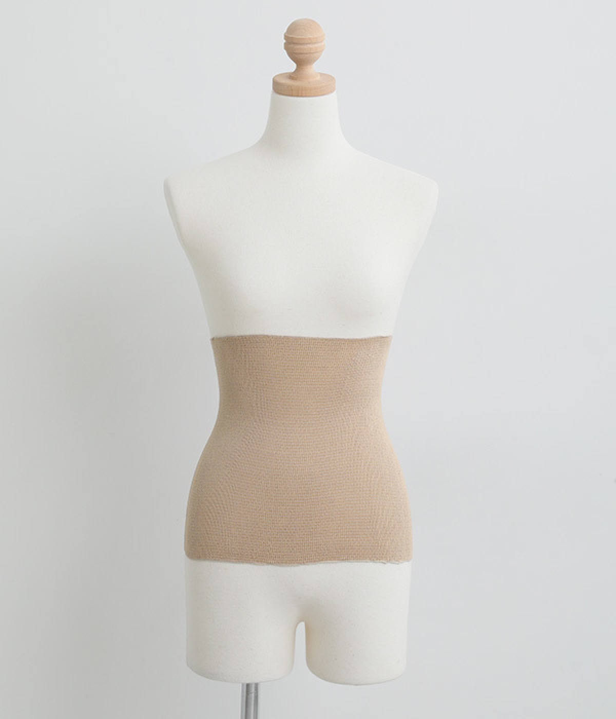 シルクストレッチはらまき　ショート(ベージュ-ONESIZE)