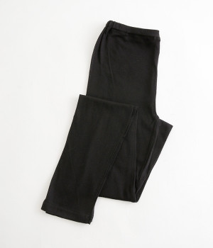 内絹外コットンエアリーシリーズロングボトム