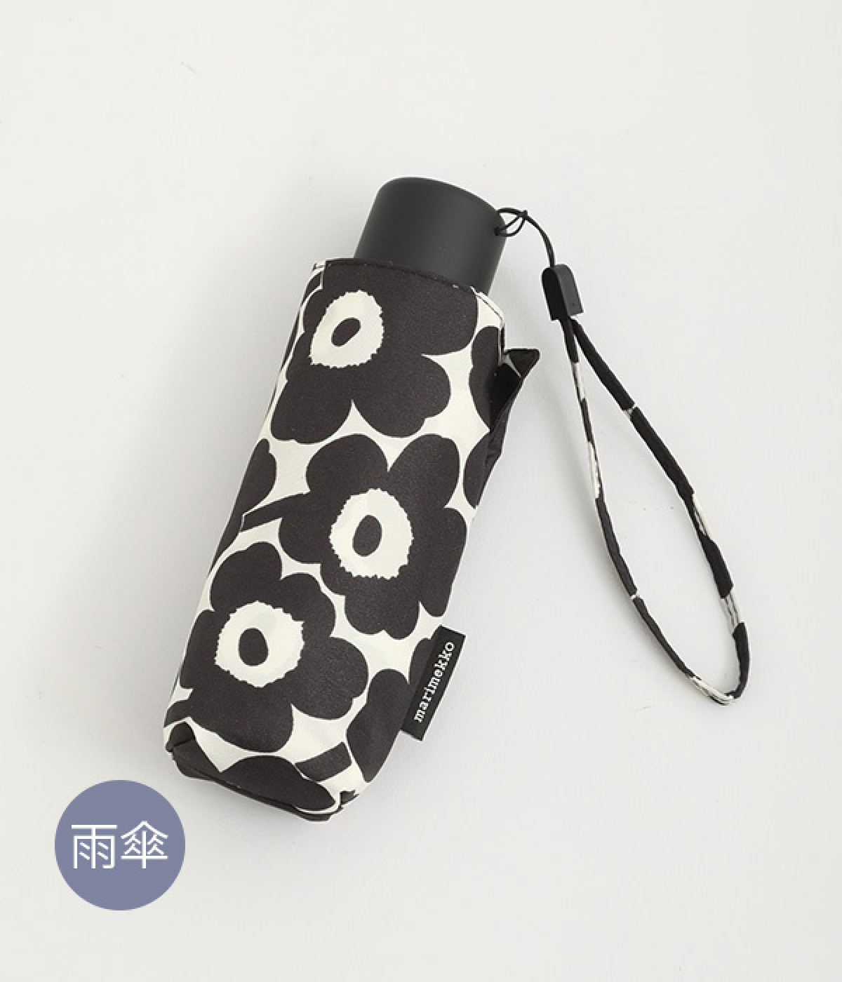 折りたたみ傘(ナノウニッコ/ブラック-ONESIZE)