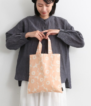 【日本限定】Mini　Unikko　トートバッグ(ピンク-ONESIZE)