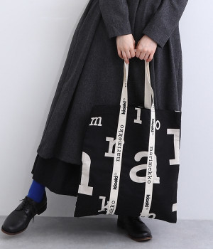 kioski Carrier Mini Marime トートバッグ(ブラック-ONESIZE)