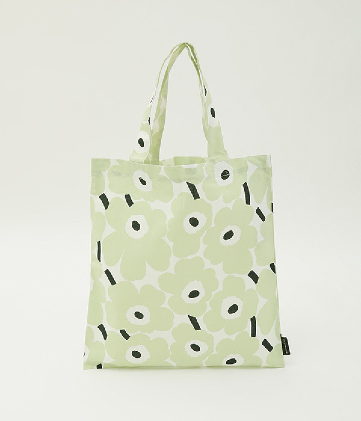 【日本限定】Mini Unikko トートバッグ(グリーン×ネイビー-ONESIZE)