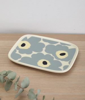 Unikko　plate(ブルー-ONESIZE)